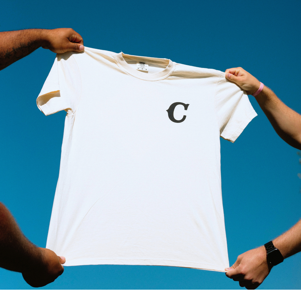 THE ORIGIN TEE - WHITE