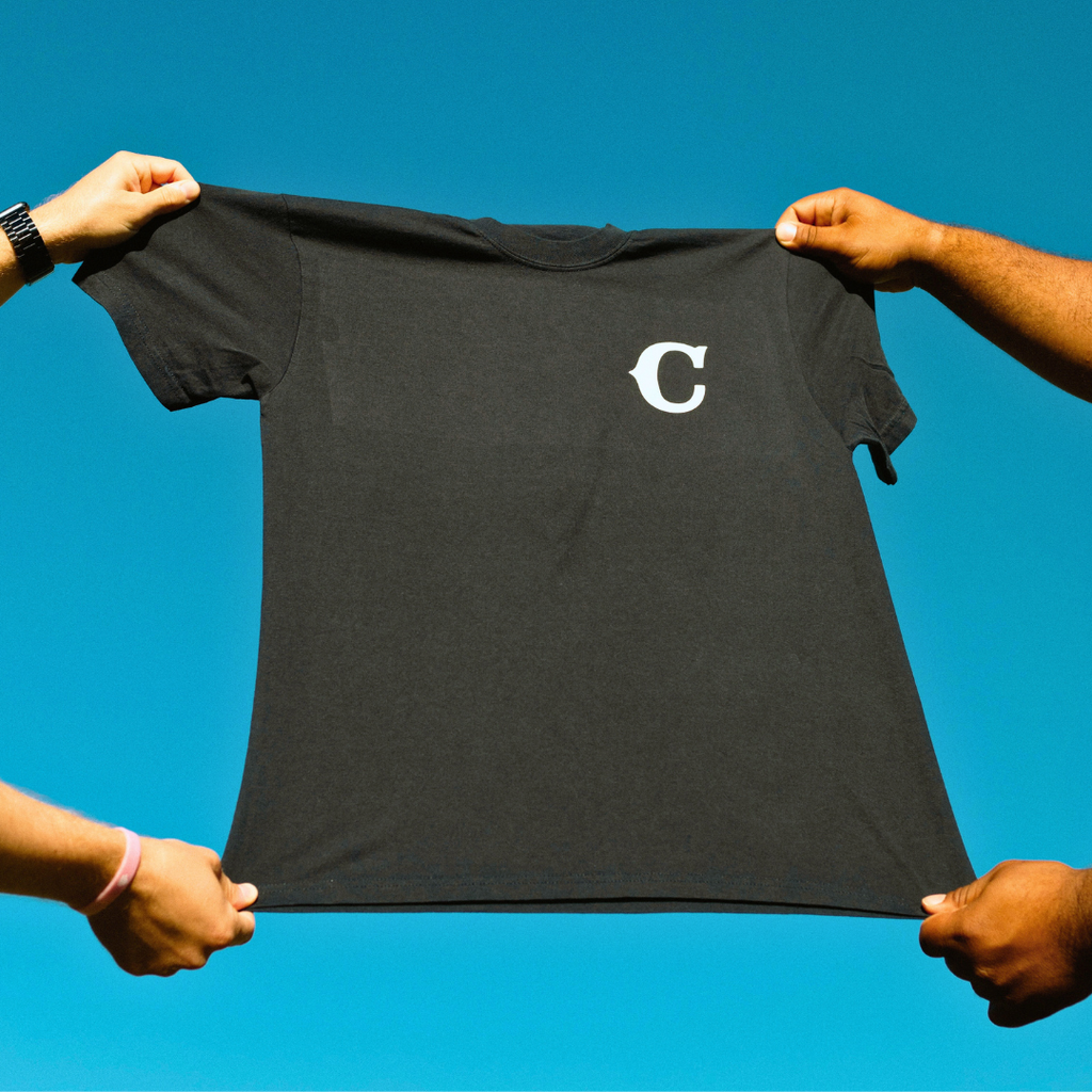 THE ORIGIN TEE - BLACK